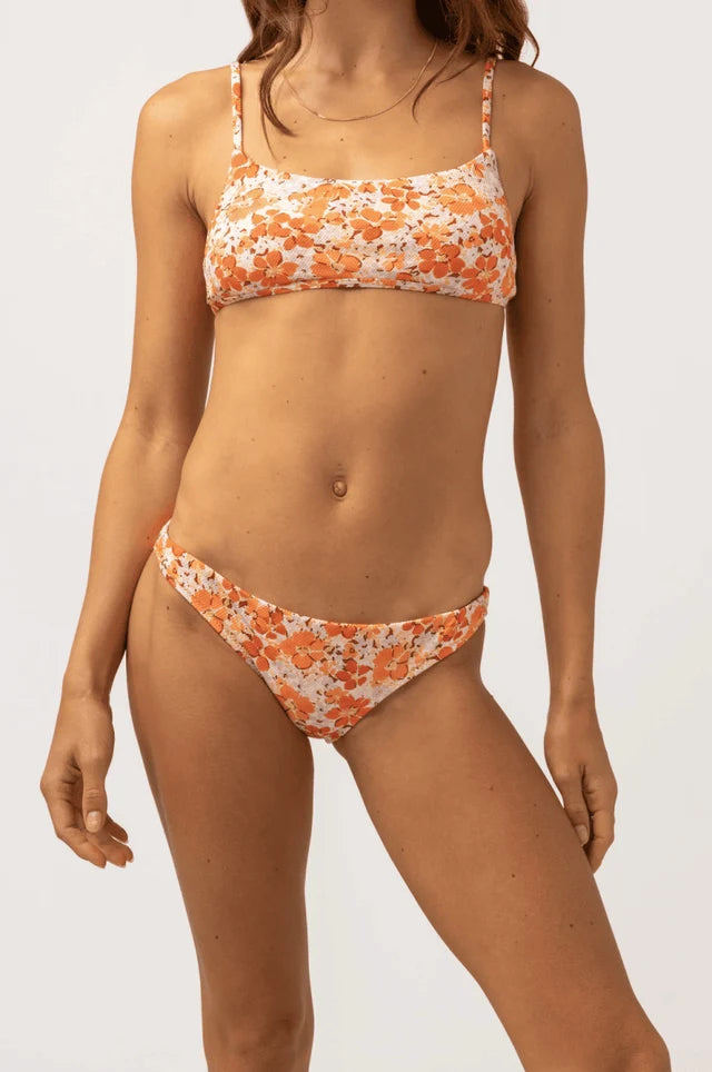 Floral Pink - Women's Swimsuit Top