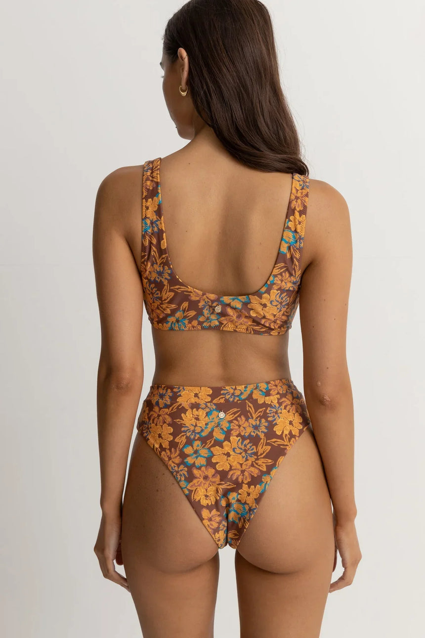 Oasis Floral - Haut De Maillot Femme