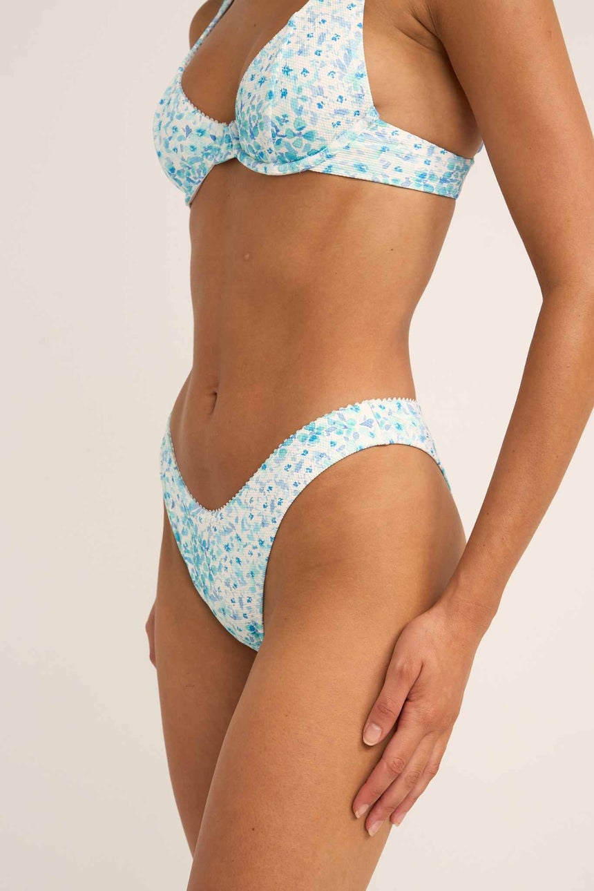Serenity Flora Hi Cut - Damen Bikiniunterteil