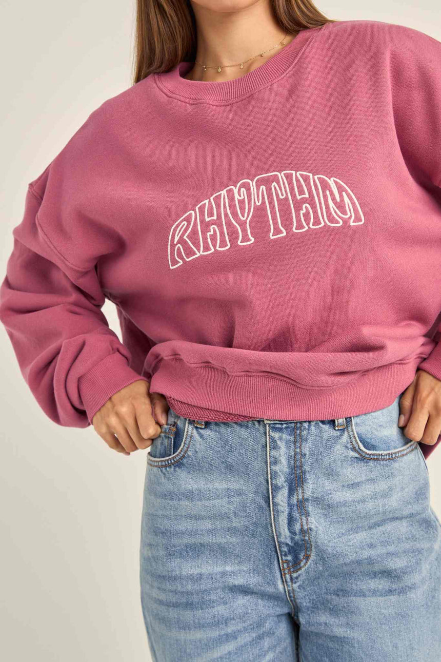 College Crew Neck - Sweat Femme