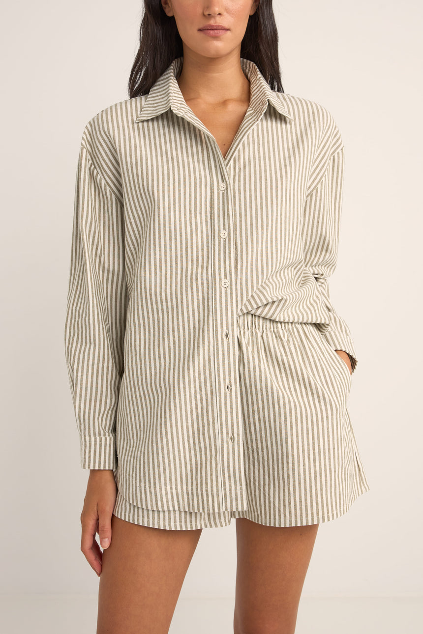 Valley Stripe - Camicia Oversize Donna