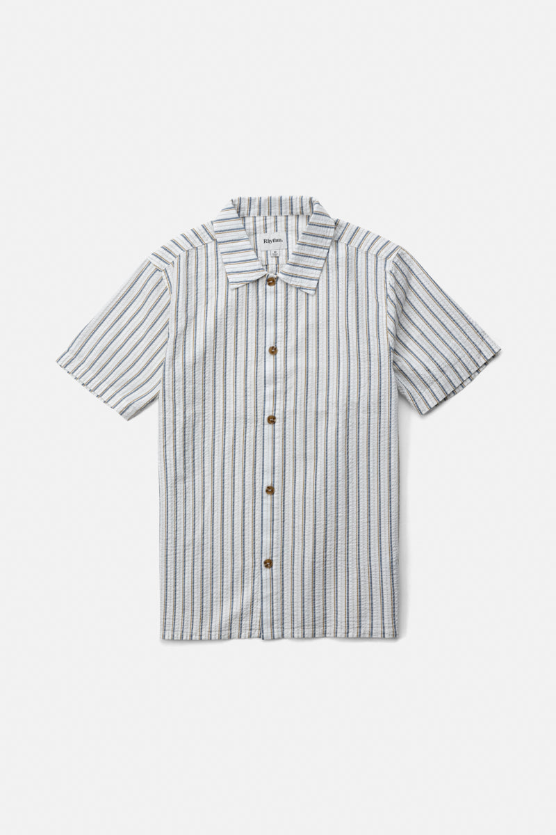 Seersucker Stripe S/S - Chemise Homme