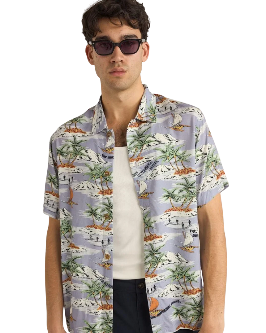 Tropisch - S/S Hemd Herren