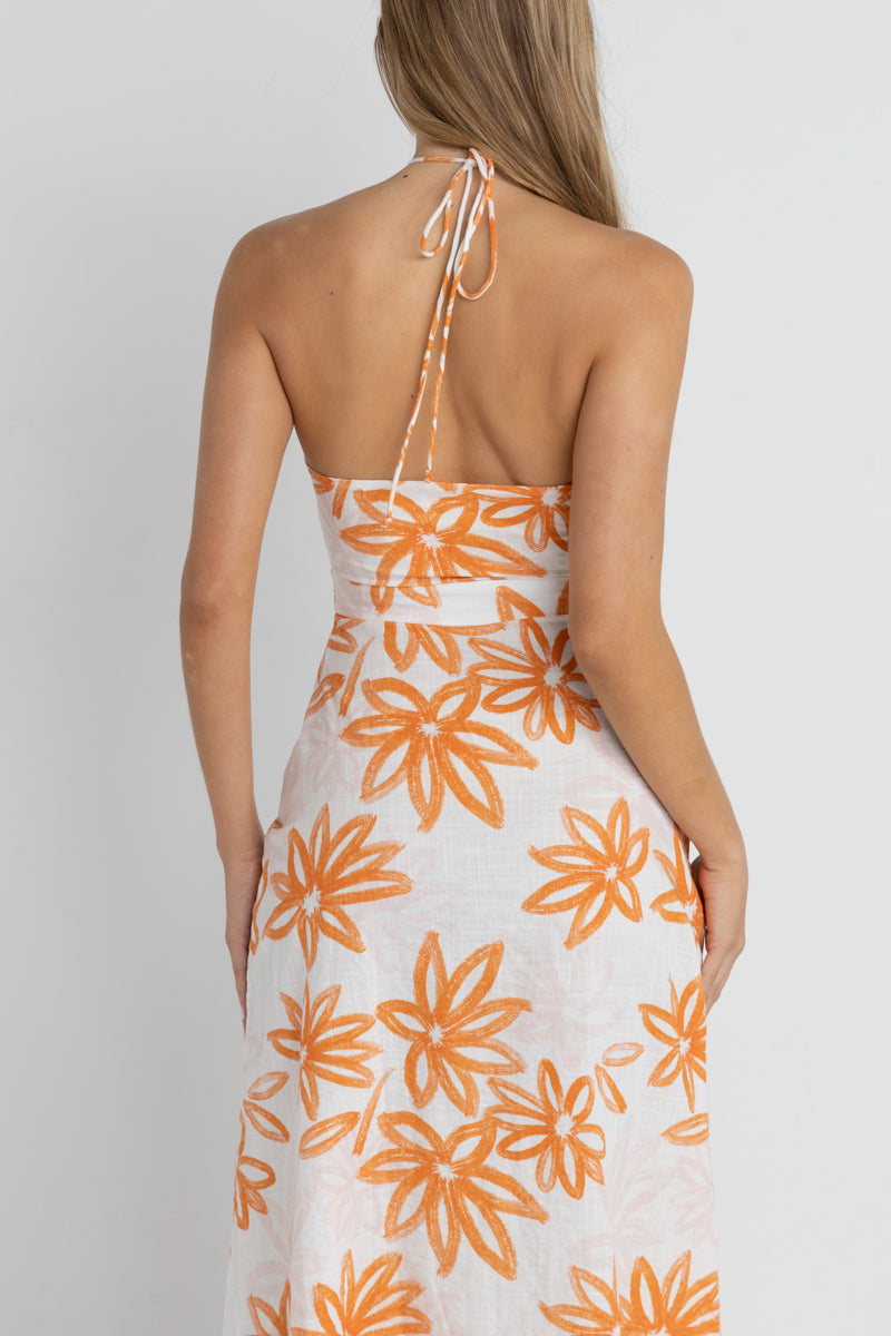 Sanctuary Floral Cut Out - Robe Longue Femme