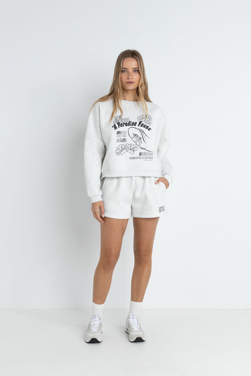 Paradise Found Fleece - Short Femme