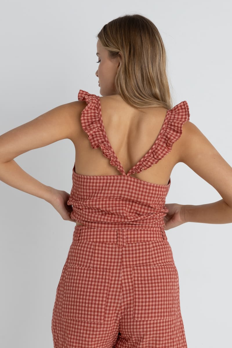 Lola Check Cami - Top Femme
