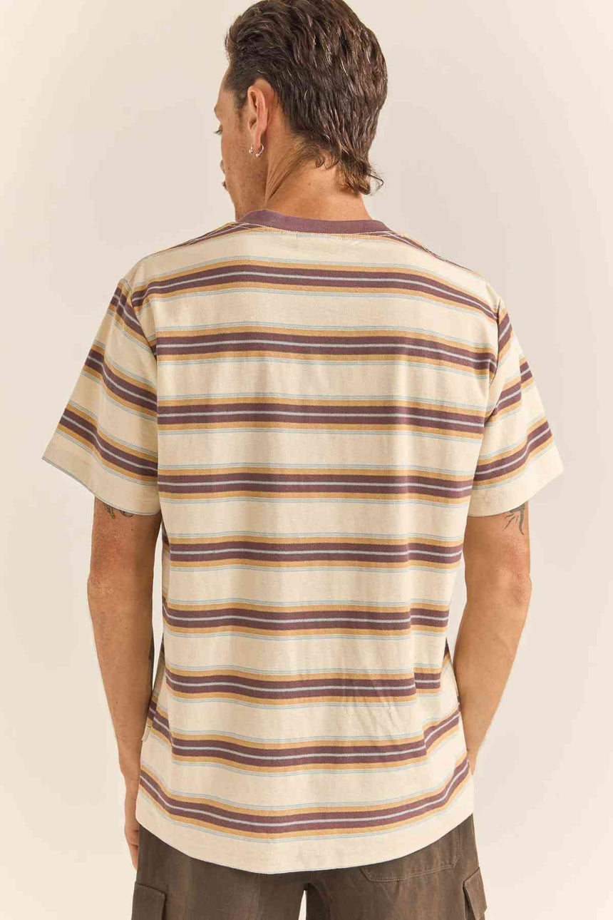 Everyday Stripe - S/S T-shirt Heren
