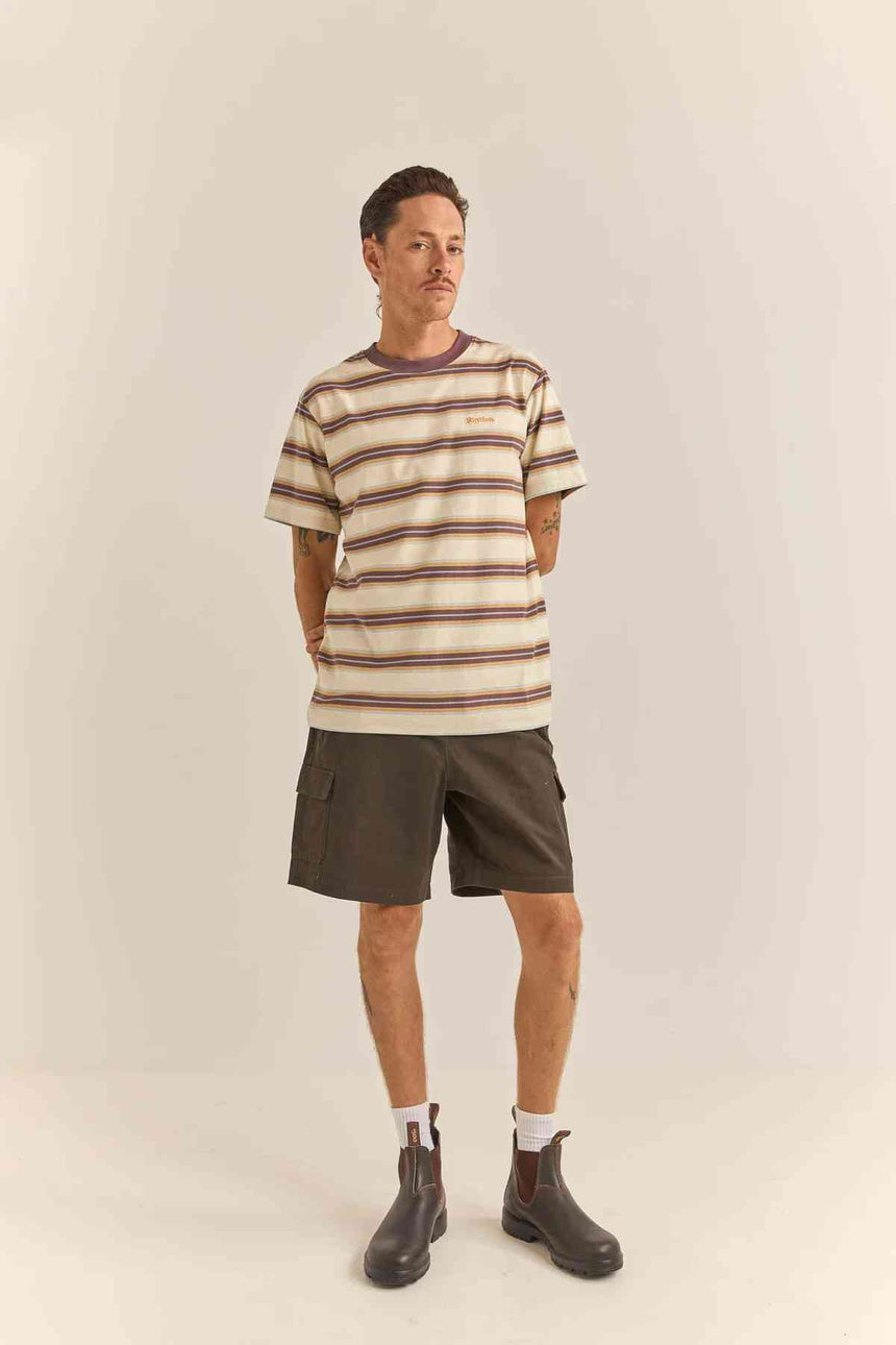 Everyday Stripe - S/S T-shirt Heren