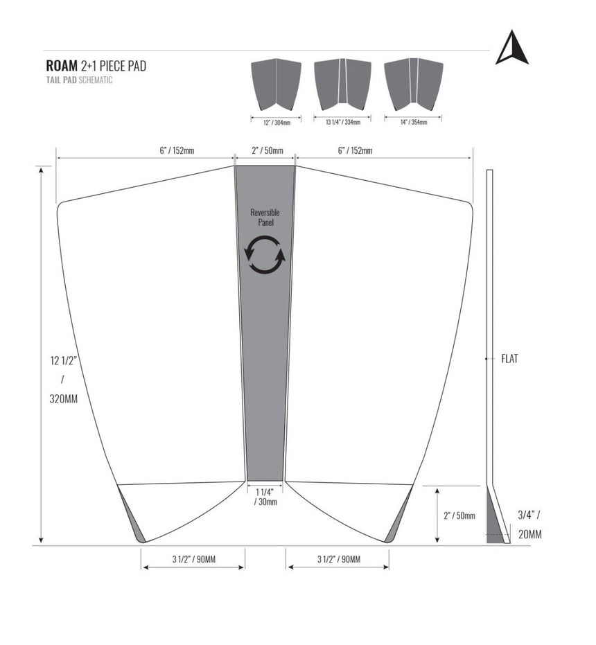2+1 Pièces Pad De SurfPadsRoam