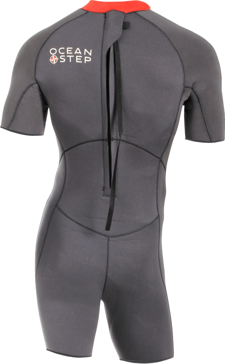 2/2 Dual Zip Shorty Longe Cote Homme#ShortyOcean Step