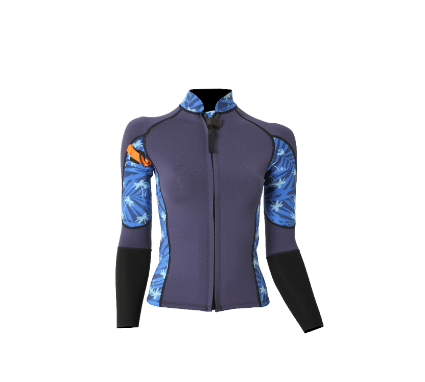 2/2 Optimizer Frontzip Neotop - Combinaison Longe Cote FemmeTopsOcean Step