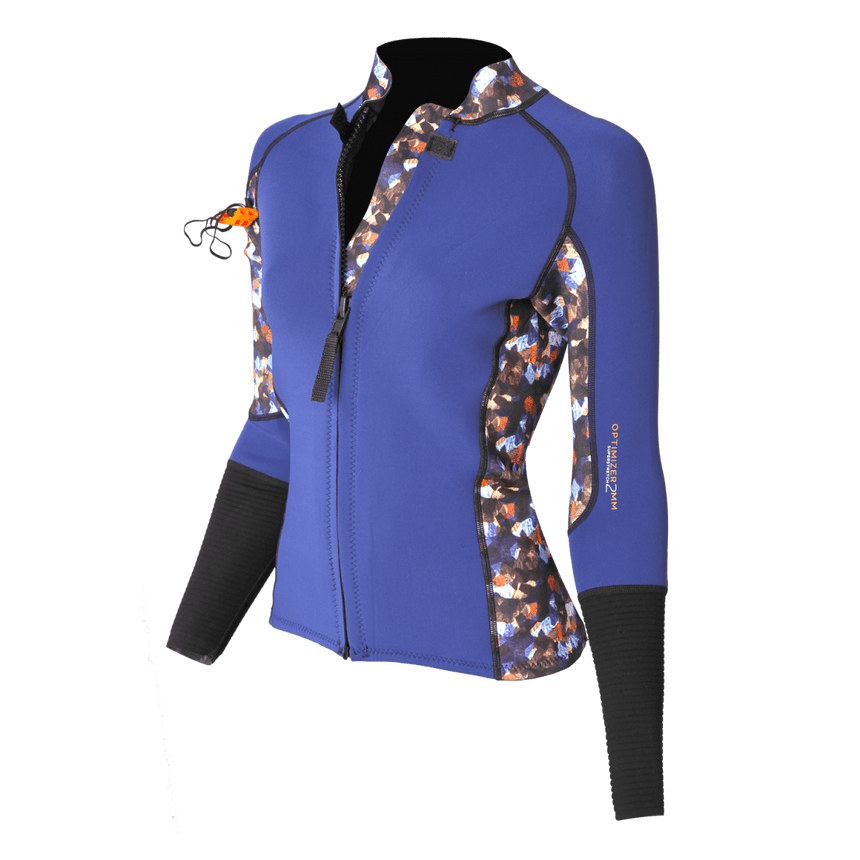 2/2 Optimizer Frontzip Neotop Longe Cote Femme#TopsOcean Step