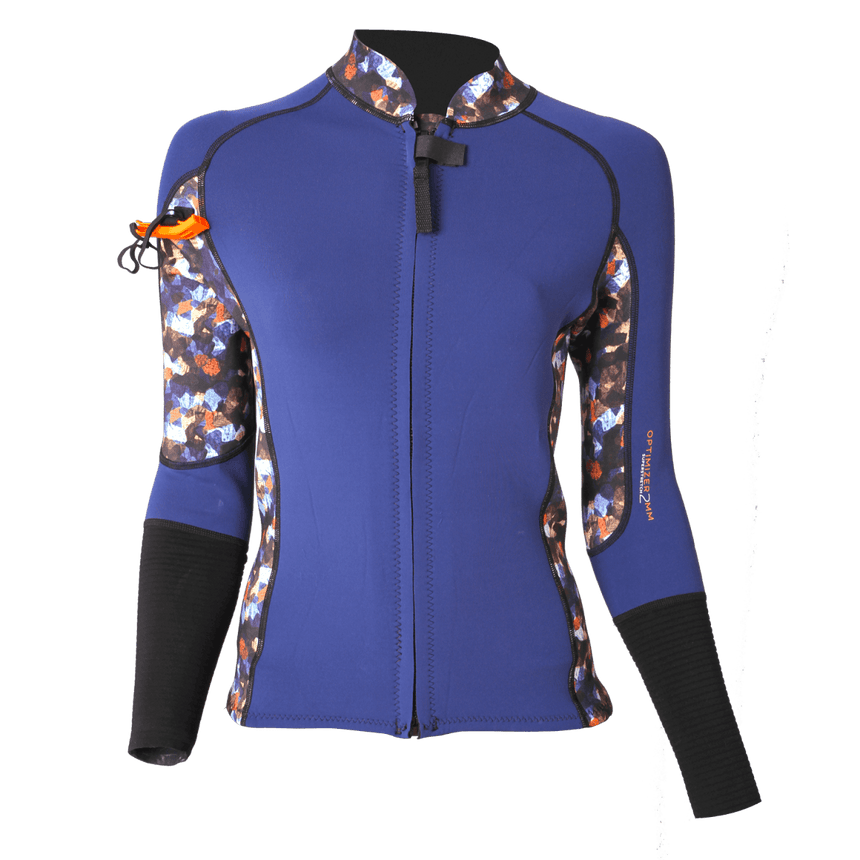 2/2 Optimizer Frontzip Neotop Longe Cote Femme#TopsOcean Step