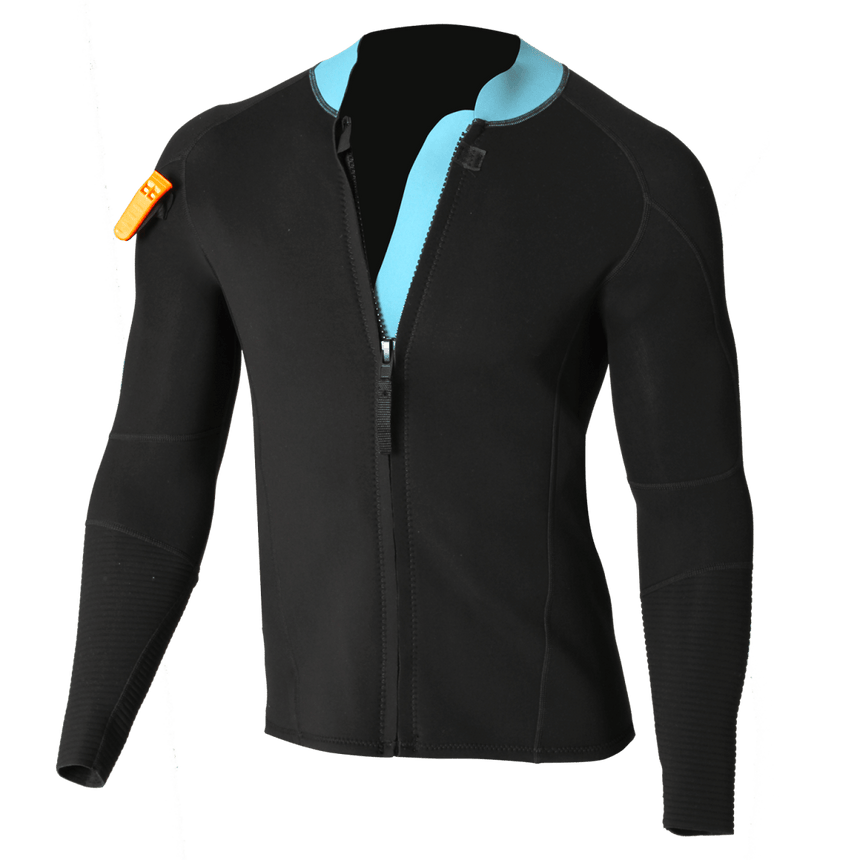 2/2 Optimizer Frontzip Neotop Longe Cote Homme#TopsOcean Step