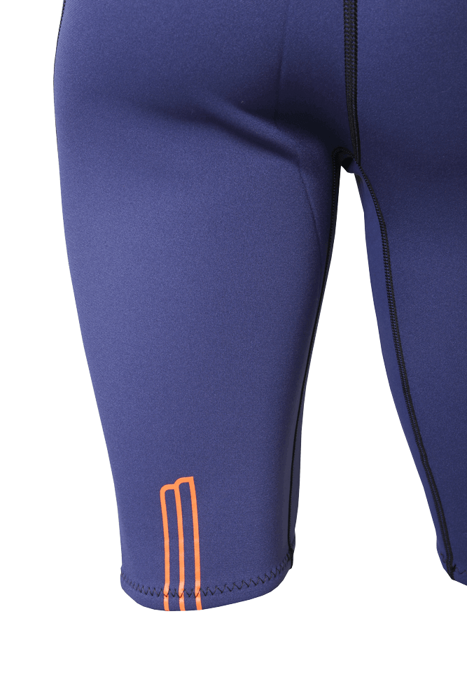 2/2 Pionner - Zip Dos S/S Combinaison Shorty Surf GarçonShortyMdns