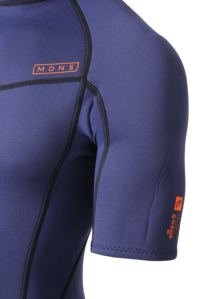 2/2 Pionner - Zip Dos S/S Combinaison Shorty Surf GarçonShortyMdns