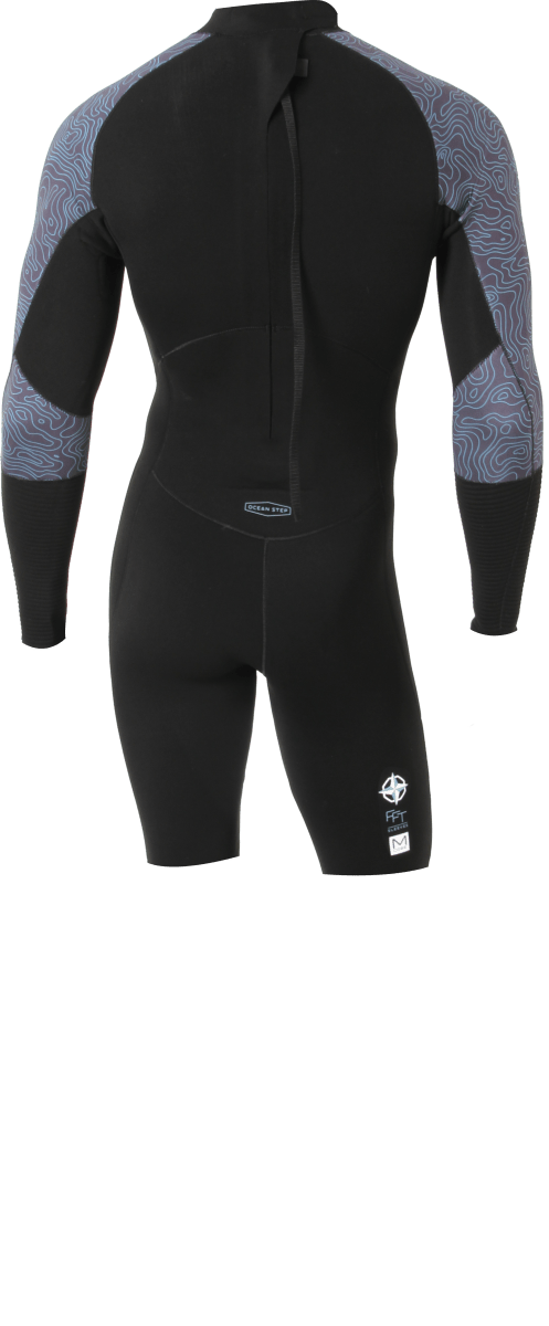 2/2 Shorty Optimizer Dual Zip L/S - Combinaison Longe Cote HommeShortyOcean Step