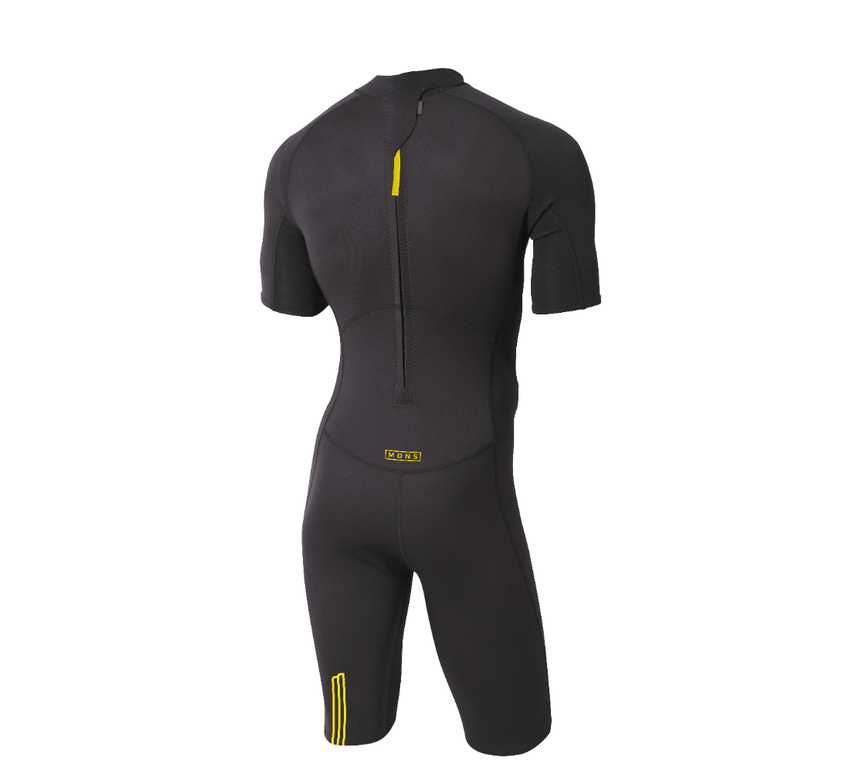 2/2 Stamiina - Zip Dos S/S Combinaison Shorty Surf HommeShortyMdns