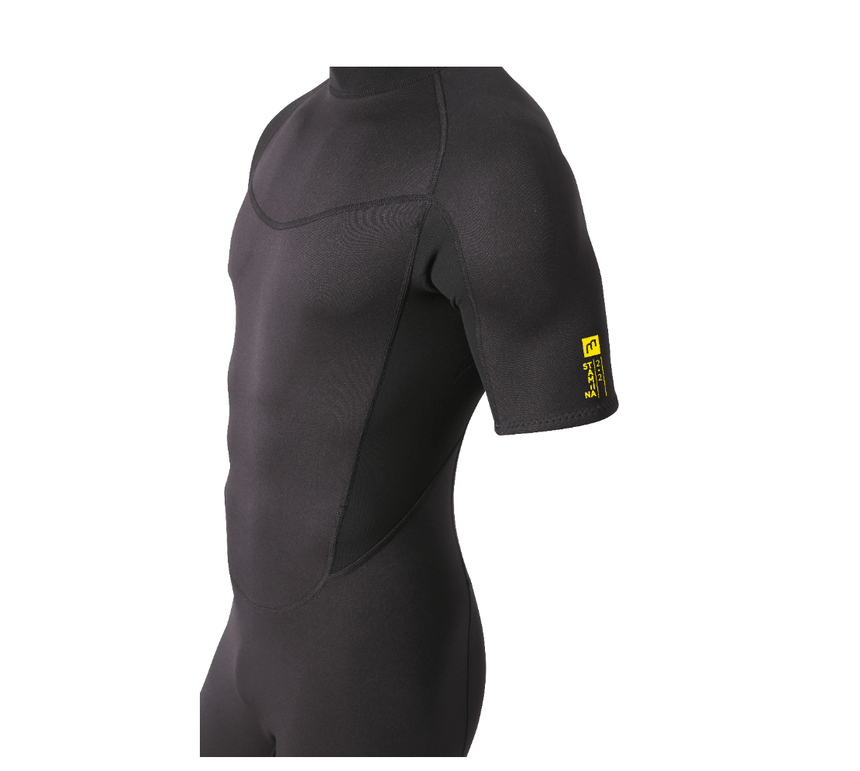 2/2 Stamiina - Zip Dos S/S Combinaison Shorty Surf HommeShortyMdns