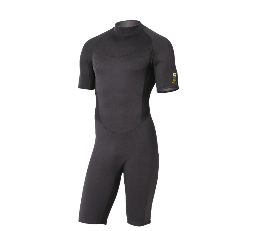 2/2 Stamiina - Zip Dos S/S Combinaison Shorty Surf HommeShortyMdns