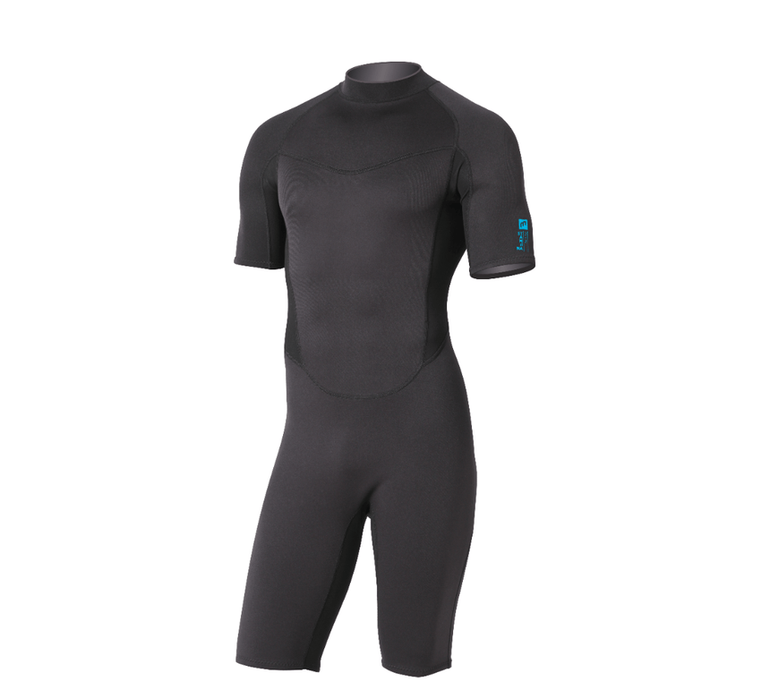 2/2 Stamiina - Zip Dos S/S Combinaison Shorty Surf HommeShortyMdns