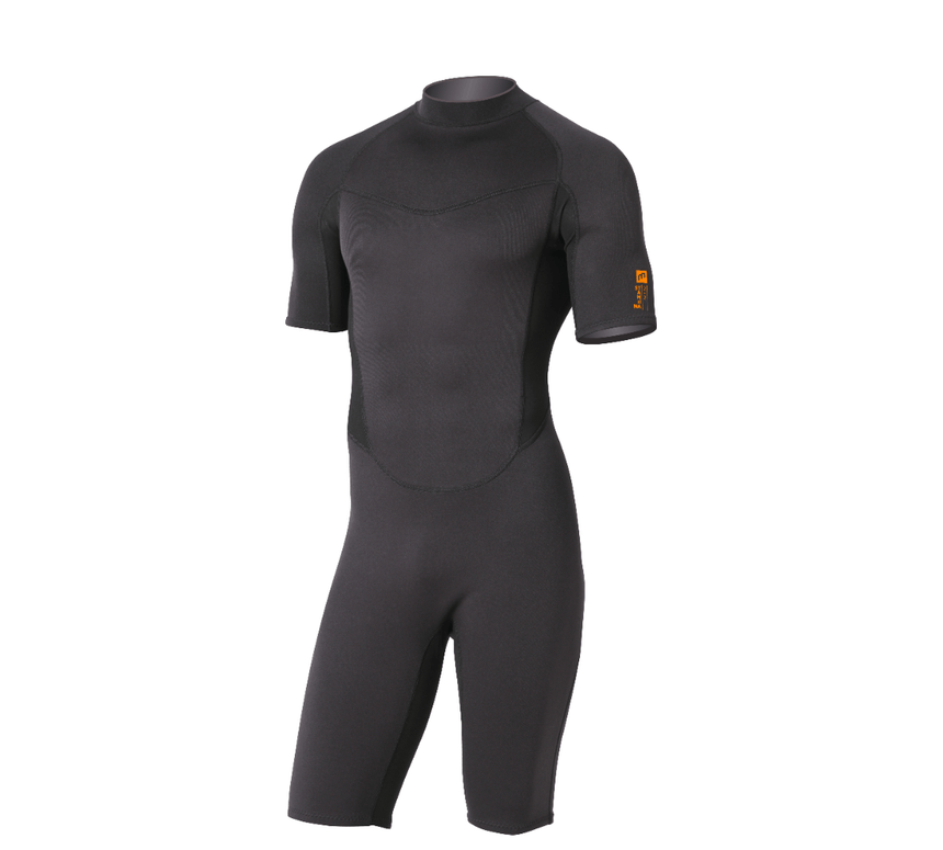 2/2 Stamiina - Zip Dos S/S Combinaison Shorty Surf HommeShortyMdns