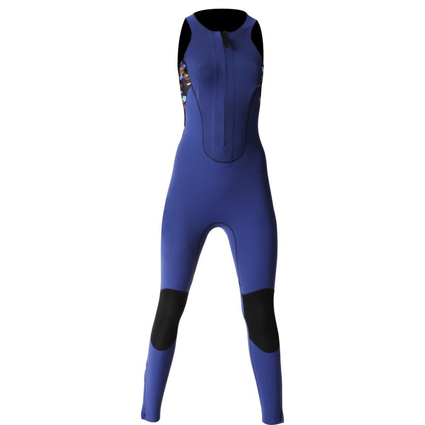 3/2 LONGJOHN Optimizer Front Zip Women#Long JohnOcean Step