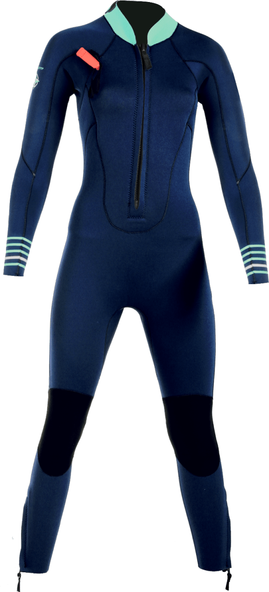 3/2 Optimum Dual Zip Combinaison Longe Cote Femme#SteamersOcean Step