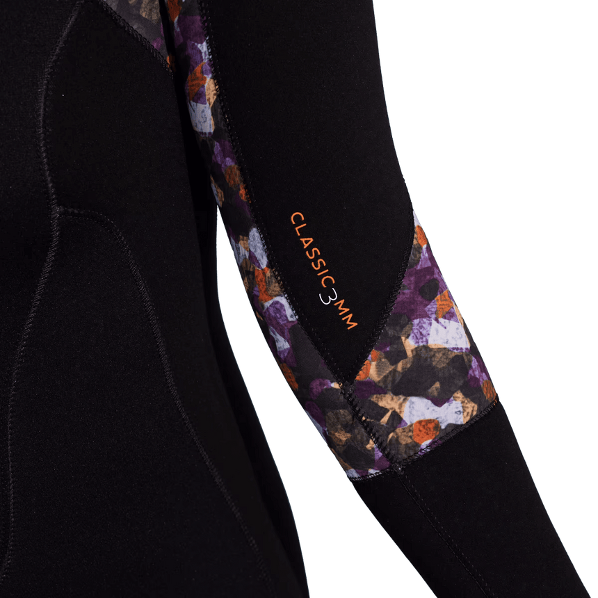 4/3 Dual Zip Full Suit Combinaison Longe Cote Femme#SteamersOcean Step