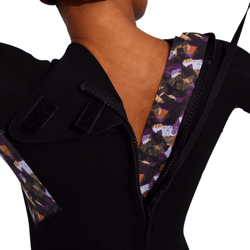 4/3 Dual Zip Full Suit Combinaison Longe Cote Femme#SteamersOcean Step