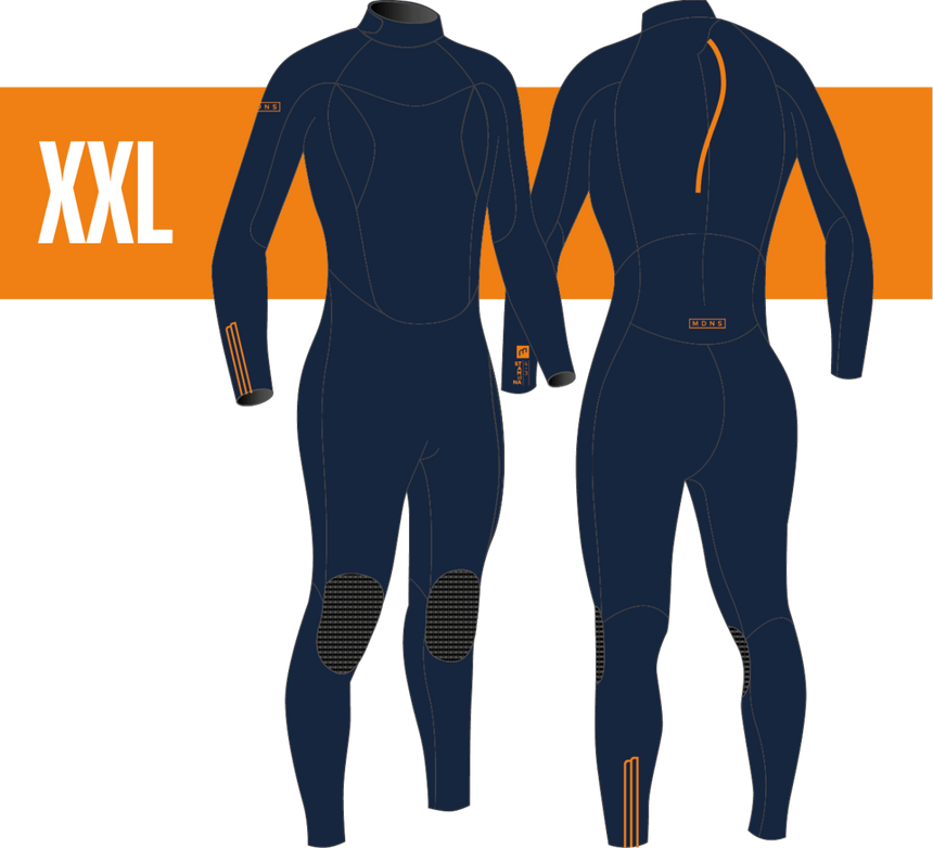 4/3 Stamiina - Zip Dos L/S Combinaison Surf FemmeSteamersMdns