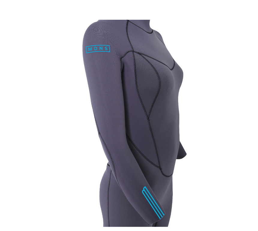 4/3 Stamiina - Zip Dos L/S Combinaison Surf FemmeSteamersMdns