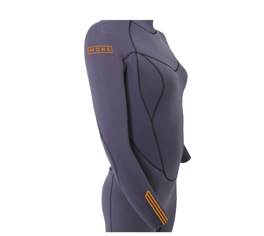 4/3 Stamiina - Zip Dos L/S Combinaison Surf FemmeSteamersMdns