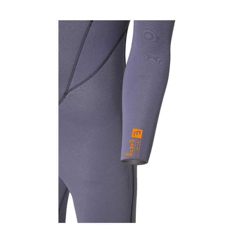 4/3 Stamiina - Zip Dos L/S Combinaison Surf FemmeSteamersMdns