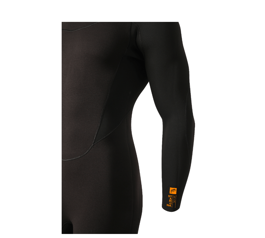 4/3 Stamiina - Zip Dos L/S Combinaison Surf HommeSteamersMdns