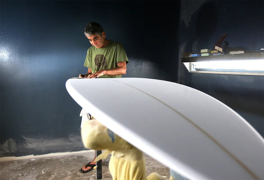 5'10" Gerry Lopez Something Fishy FCS II Planche de Surf Fish#FishSurftech