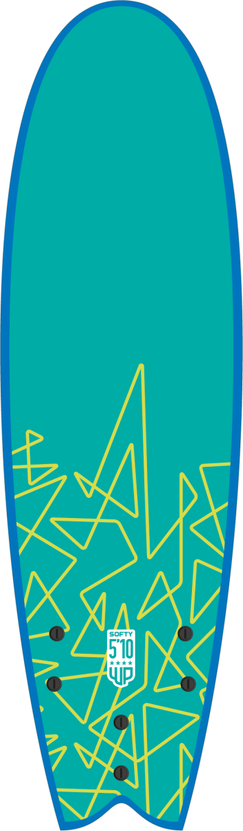 5'10 Wave Power Softy Planche de surf en mousseSoftboardWave Power