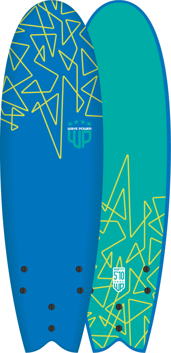 5'10 Wave Power Softy Planche de surf en mousseSoftboardWave Power