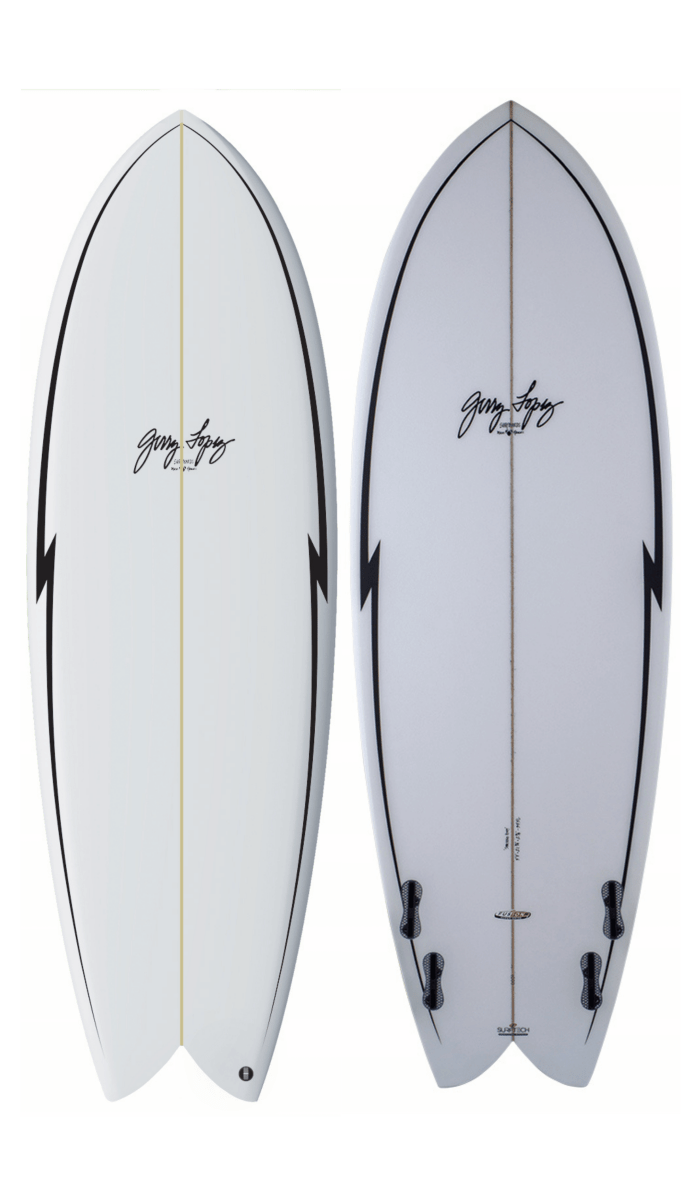 5'4" Gerry Lopez Something Fishy Fusion HD FCS II - Planche Surf FishFishSurftech