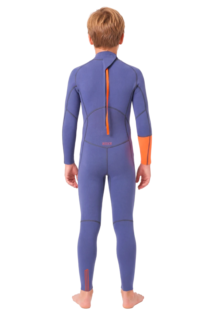 5/4/3 Pioneer - Zip Dos L/S Combinaison Surf GarçonSteamersMdns