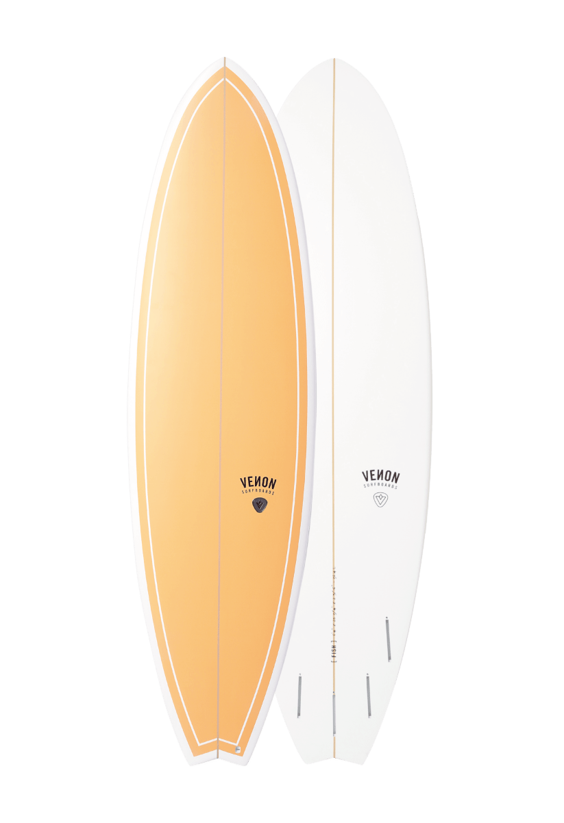 6'4" Planche De Surf FishFishVenon