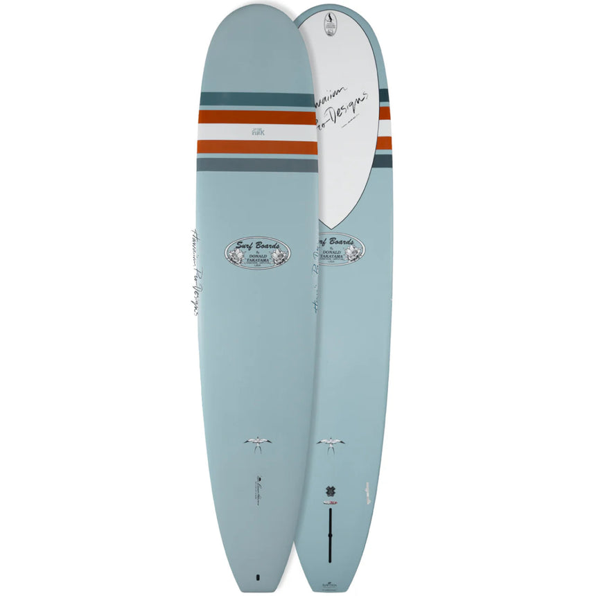 9'10" Takayama In the Pink FCS II Planche de Surf Longboard#LongboardSurftech