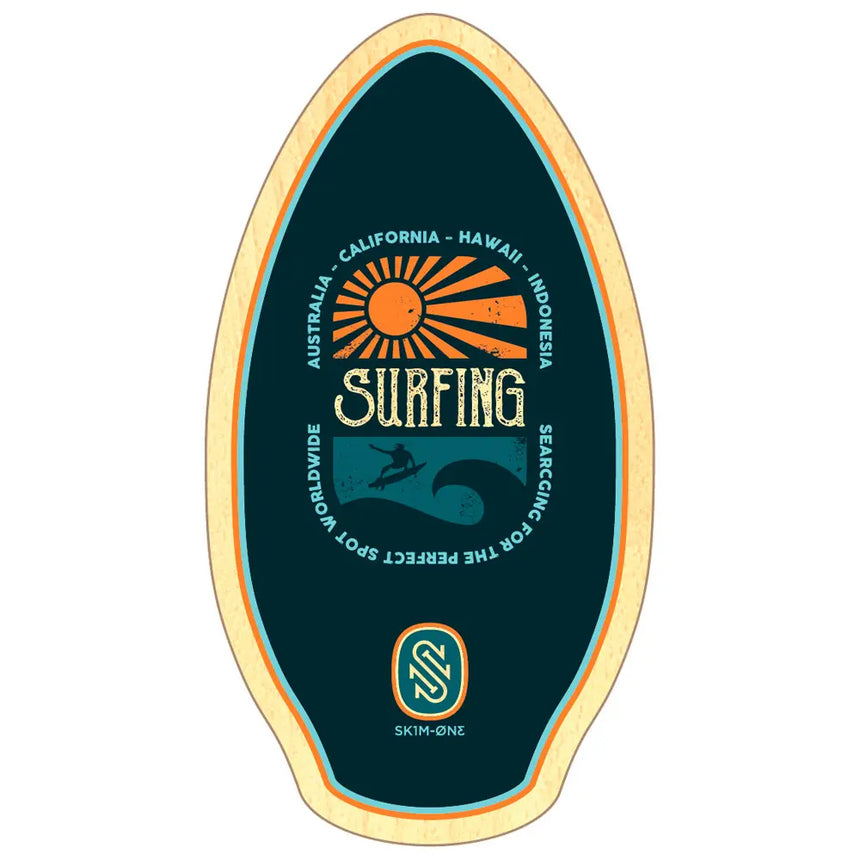 Worldwide 37 - Tavola da Skimboard in Legno