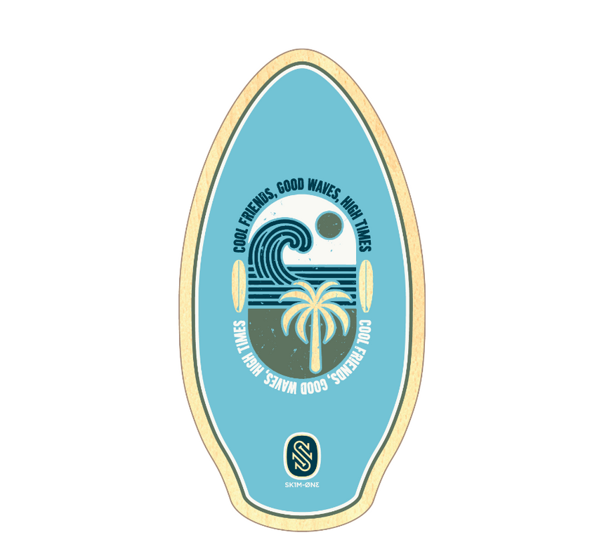 Hightimes 44 - Tabla De Skimboard De Madera