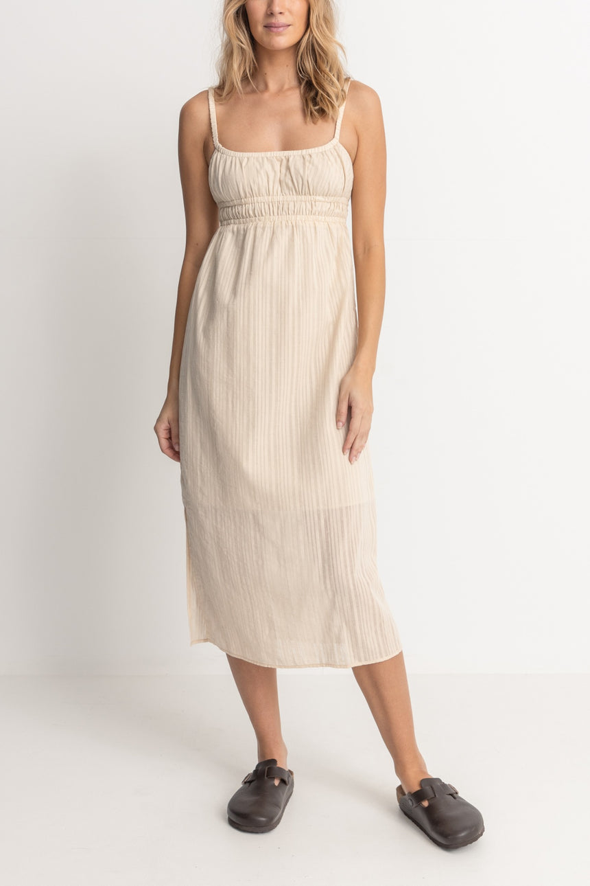 Linea Babydoll Robe Mi-Longue Femme