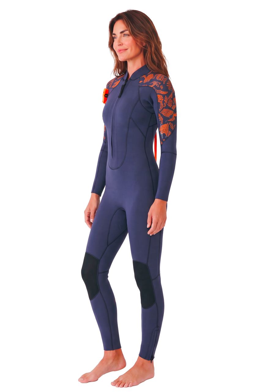 4/3 Dual Zip Full Suit - Women's Long Coast Wetsuit
