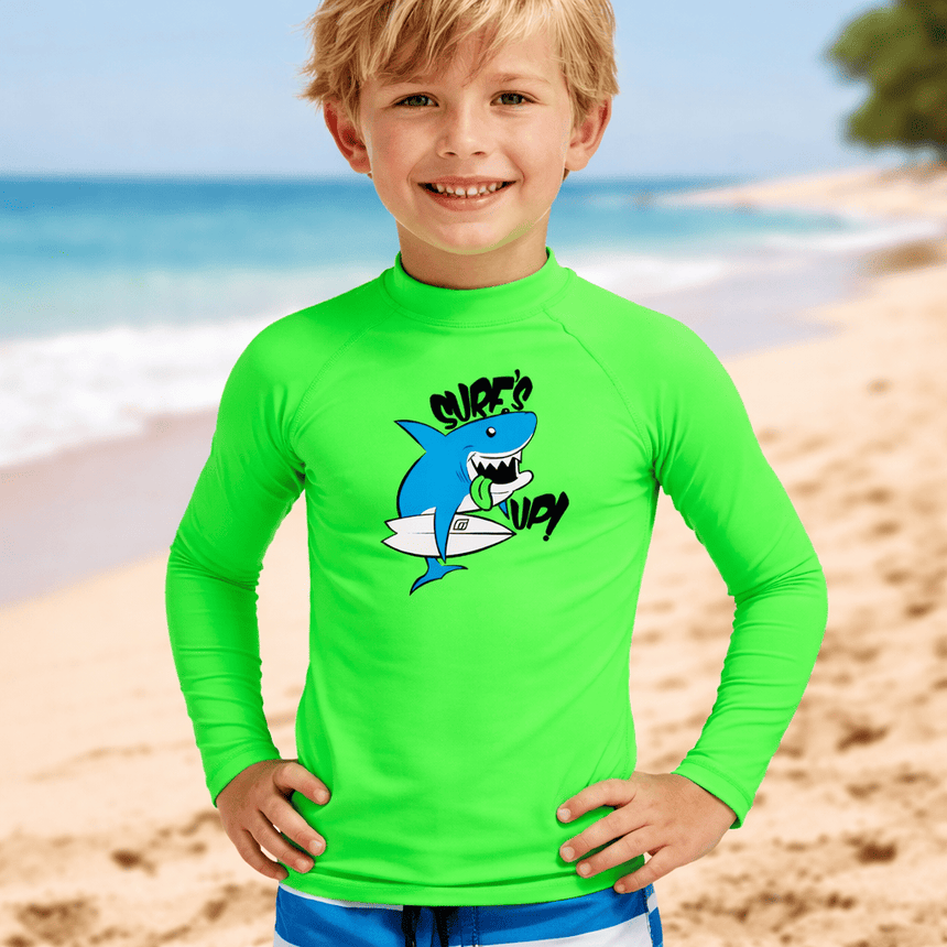 Logo - Lycra L/S UPF 50 Surf Enfant