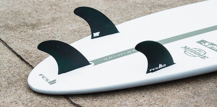 Middie Butter Palms - Softboard Surfbrett