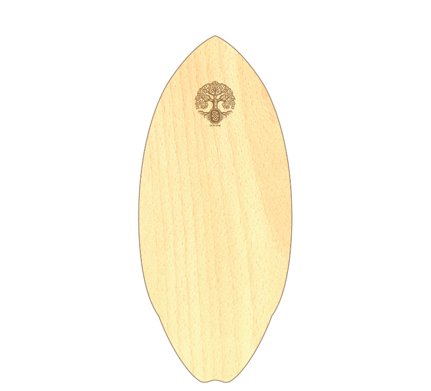 Bambus/Holz Fiberglas 45 - Skimboard