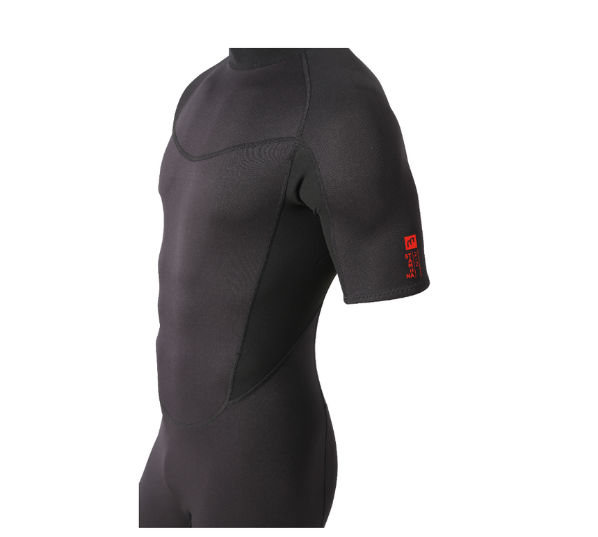 2/2 Shorty Stamiina Flatlock - Combinaison Surf Homme